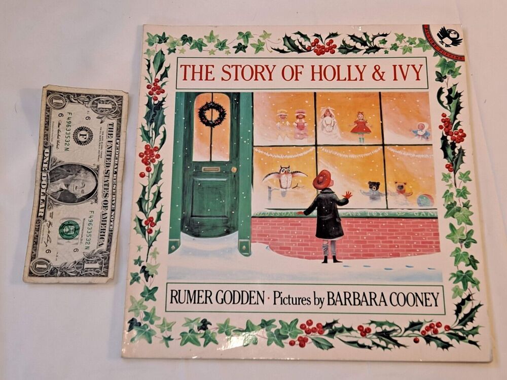 The Story Of Holly And Ivy by Rumer Godden (1987 "Picture Puffin" Paperback)